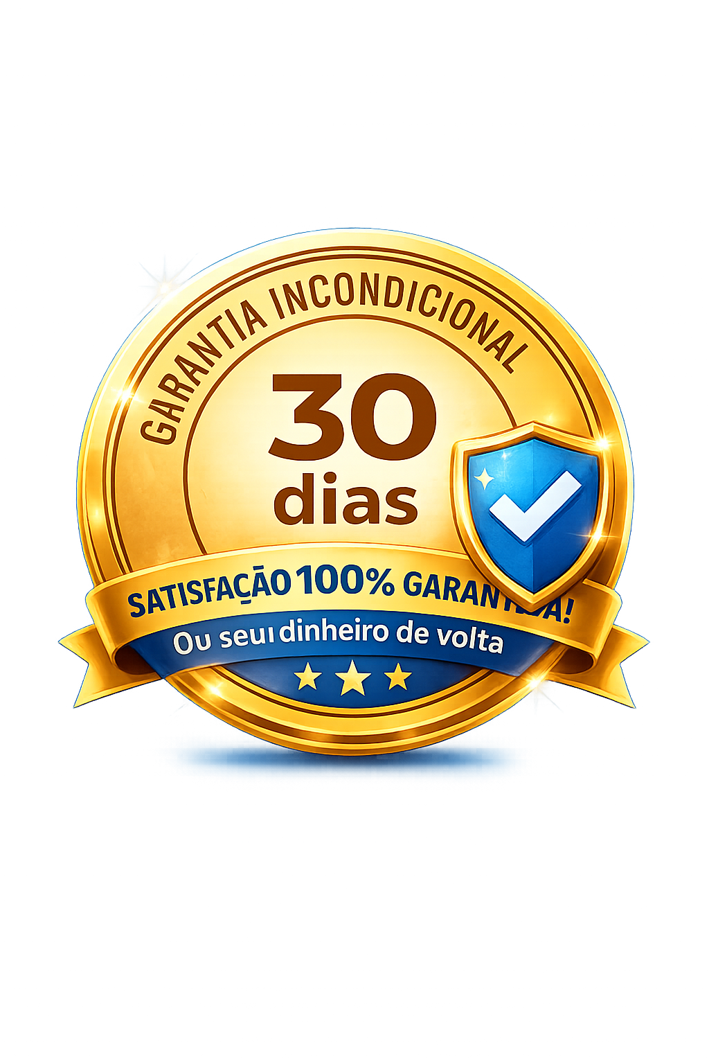 Garantia incondicional de 30 dias